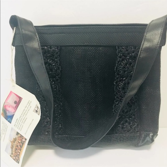 Smateria Five Black Small Shoulder Fair Trade V1 - Picture 7 of 7